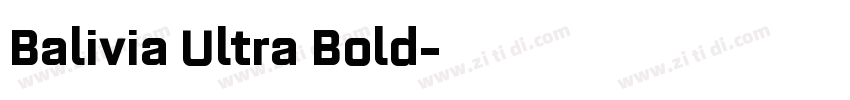 Balivia Ultra Bold字体转换 Balivia Ultra Bold字体转换